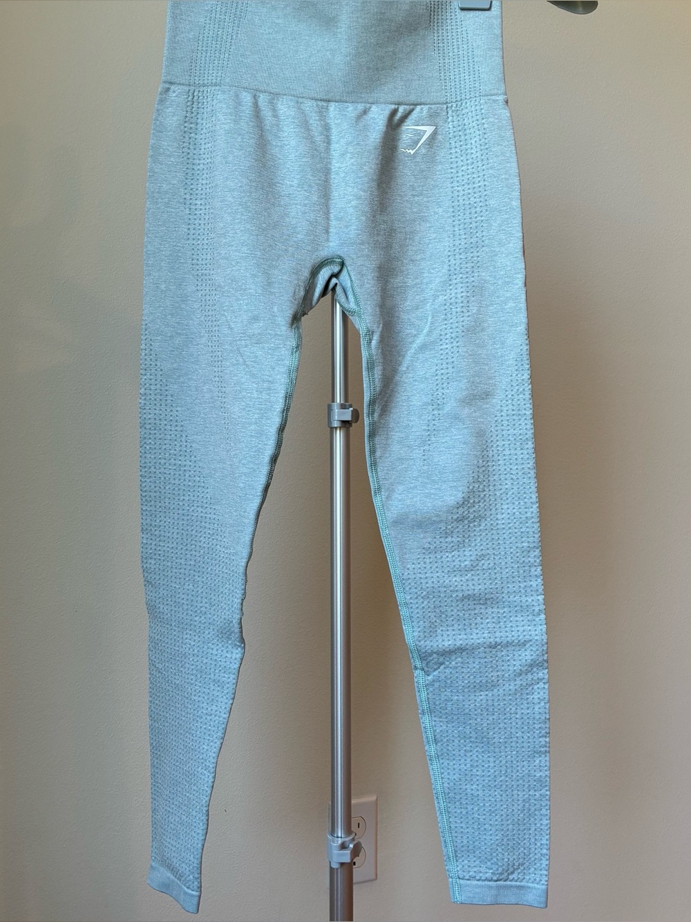 Gymshark Vital Seamless High Waisted Leggings Blue Marl Size Small